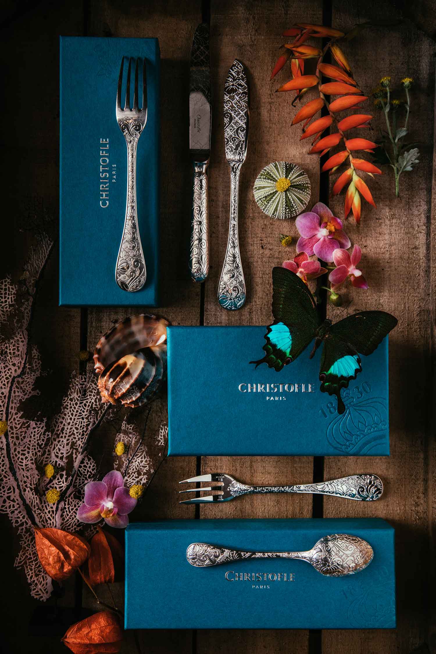 SALE／59%OFF】 Christofle ジャルダンエデン マルセルワンダース